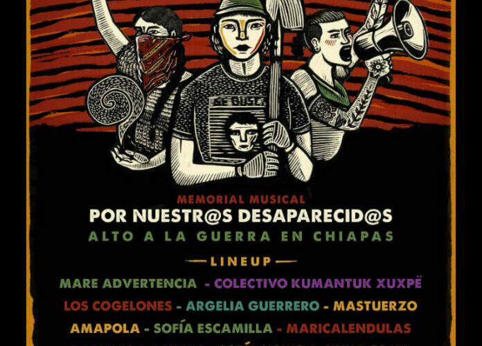 Memorial Musical: Llamado artístico a la sociedad para unirse a la lucha de personas buscadoras y defensoras de territorio