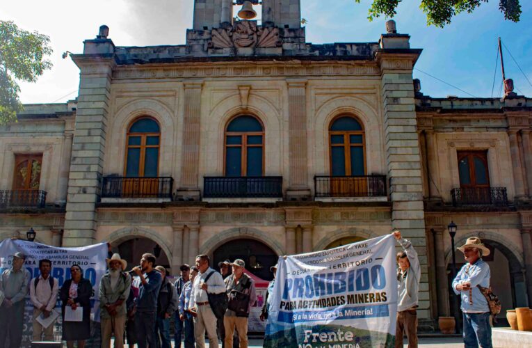 Comunidades zapotecas de Valles Centrales de Oaxaca rechazan la minería y exigen la cancelación de proyectos extractivistas