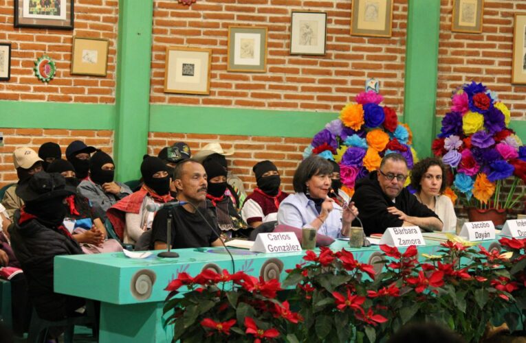 «¿Cómo habitar el mundo sin el canto de los pájaros», miles asisten a encuentro convocado por el EZLN en Chiapas.