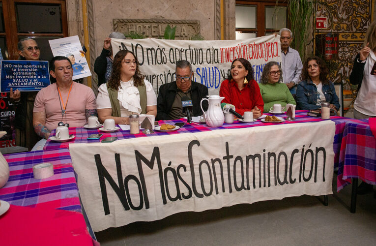A 17 años de la muerte del niño Miguel Ángel López Rocha por contaminación en el río Santiago exigen justicia en El Salto, Jalisco