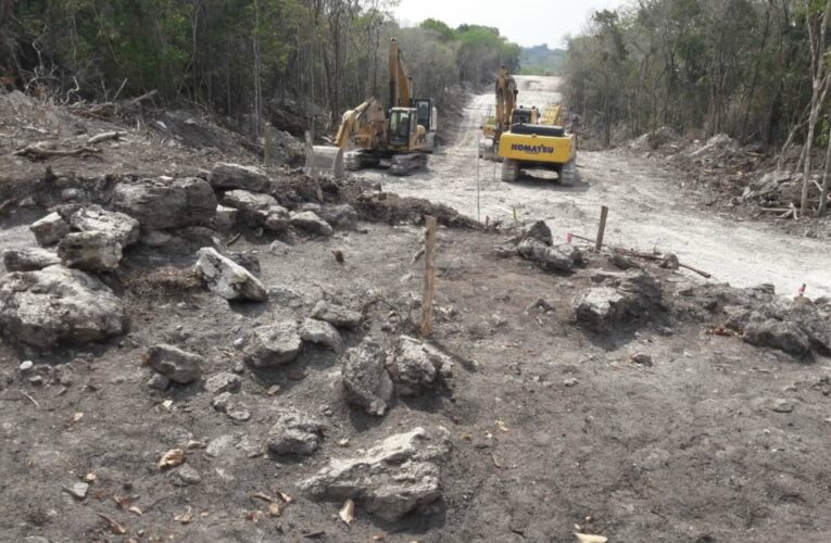 Acosa INAH a quien denunció destrucción causada por Tren Maya