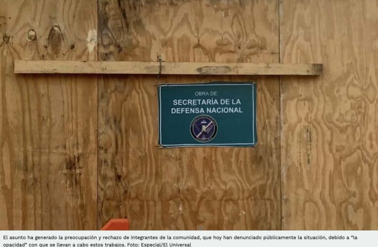 Encienden alertas en Bacalar por construcción hecha por Defensa Nacional; se desconoce si cuenta con autorización (Quintana Roo)