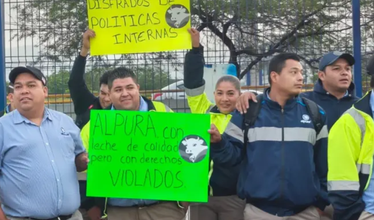 Paro laboral en Alpura por presuntos abusos; trabajadores denuncian violaciones a derechos