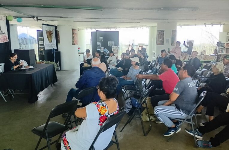 Encuentro de Resistencias “Más allá de la aviación, la turistificación y el capitalismo” en San Gregorio Atlapulco, Xochimilco. (Ciudad de México)