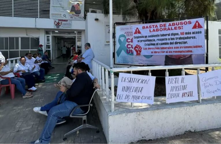 Trabajadores del Centro de Salud de Mérida exigen la destitución del Director; acusan hostigamiento y amenazas (Yucatán)