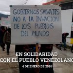 EN SOLIDARIDAD CON EL PUEBLO VENEZOLANO