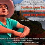Convocatoria a las Jornadas Nacionales e Internacionales Justicia para Samir y autodeterminación para los pueblos. Del 19 al 22 de febrero de 2026